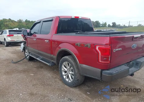 2015 Ford F-150 Lariat from USA, damaged, VIN 1FTEW1EGXFFC83674